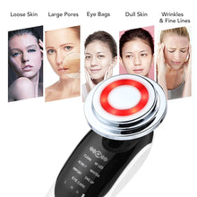 Load image into Gallery viewer, 7 in 1 Facial Massager Mesotherapy Radiofrequency For Face Apparatus Radio Frequency EMS Skin Tightening Lifting Device LED Care