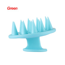 Load image into Gallery viewer, Silicone shampoo scalp hair massager shampoo massage comb bath massage brush scalp massager hair shower brush comb care tool