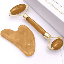 Load image into Gallery viewer, Olaf Face Gua Sha Scraper Board Massagers Natural Resin Gua sha Roller Facial Skin Care Spa Massage Tool For Face Neck Skin Body
