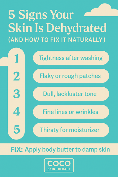 5 Signs Your Skin Is Dehydrated and How to Fix It Naturally