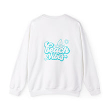 Load image into Gallery viewer, Women&#39;s Cozy beach bum Print Sweatshirt - Crew Neck, Casual Fit for Fall
