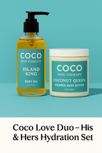 Load image into Gallery viewer, Coco Love Duo – His &amp; Hers Hydration Set
