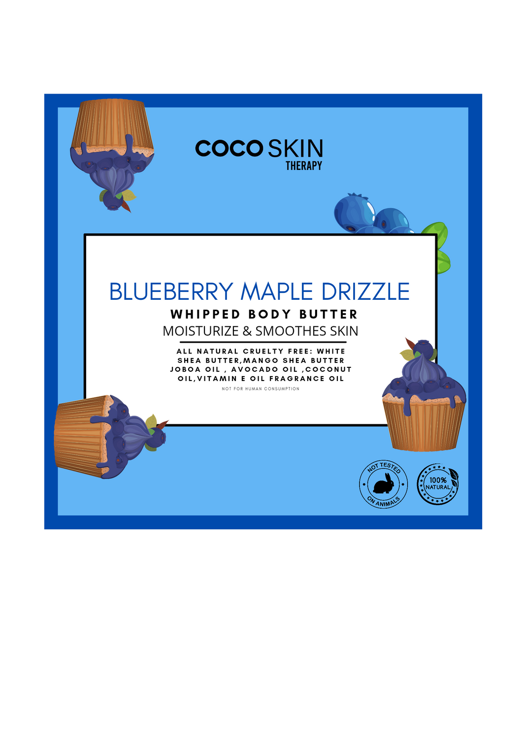 Blueberry Maple Drizzle