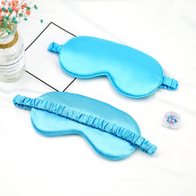 Load image into Gallery viewer, Imitated Silk Eye Patch Shading Sleep Eye Mask Eyepatch Travel Relax Cover Eyeshade Health Sleeping Shield Eye Care Tools
