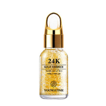 Load image into Gallery viewer, YOUNGCOME 50ml 24K Gold Face Serum Brightening Skin Tone Hyaluronic Acid Moisturizing Essence Anti wrinkle Whiten Gold Skin Care
