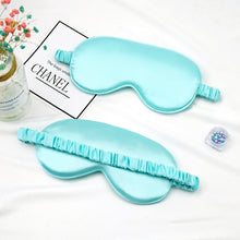 Load image into Gallery viewer, Imitated Silk Eye Patch Shading Sleep Eye Mask Eyepatch Travel Relax Cover Eyeshade Health Sleeping Shield Eye Care Tools
